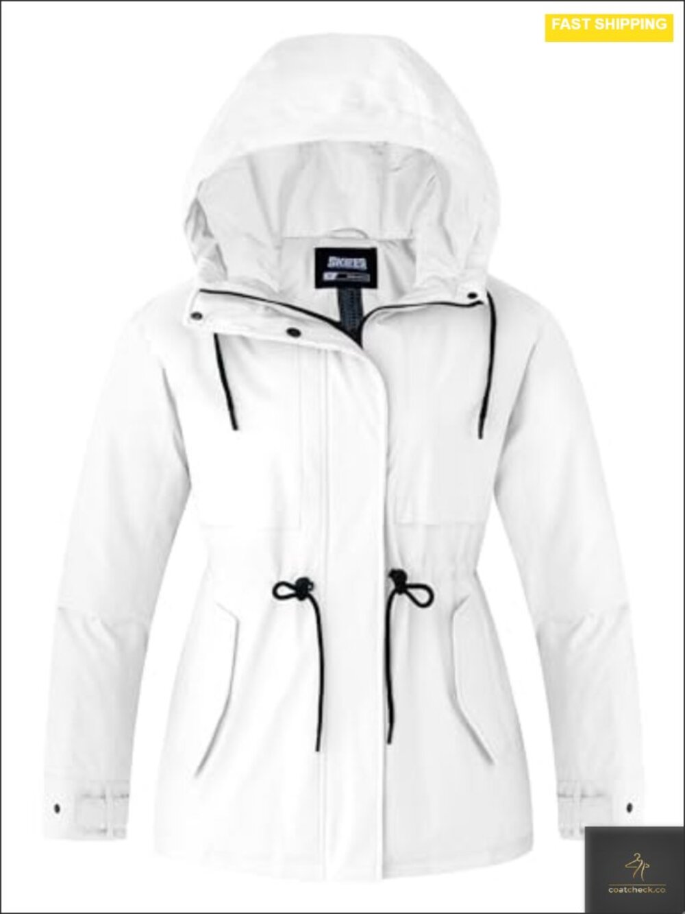 Women's Waterproof Ski Jacket Warm Hooded Winter Coat Snowboarding Recycled